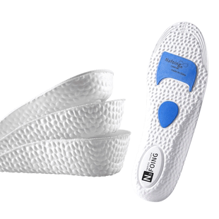 运动气垫增高鞋垫男吸汗防臭减震超软踩屎感内增高女夏军训好物