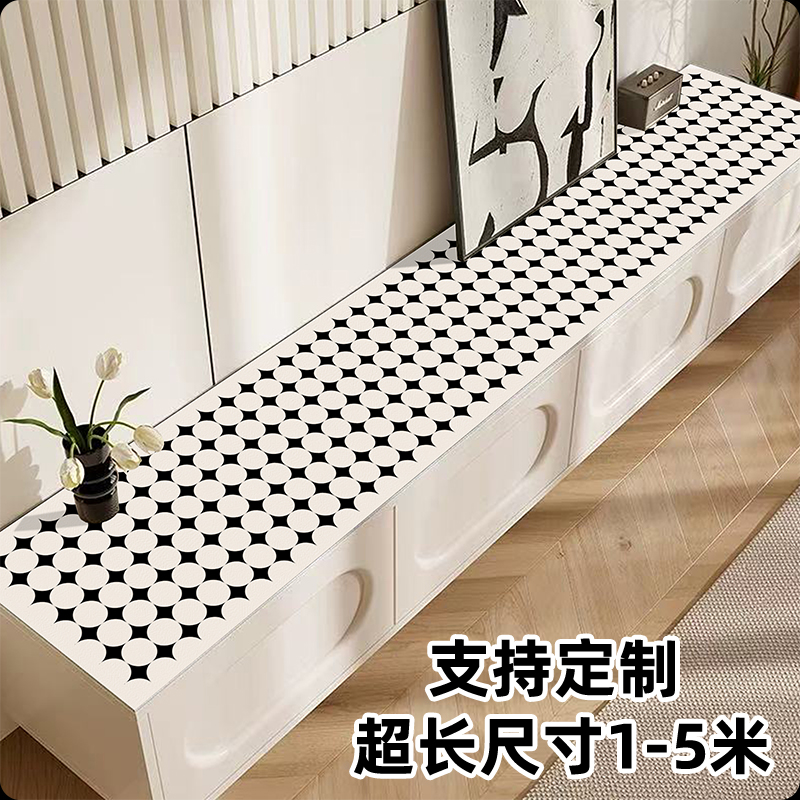 电视柜台面保护垫轻奢高级感