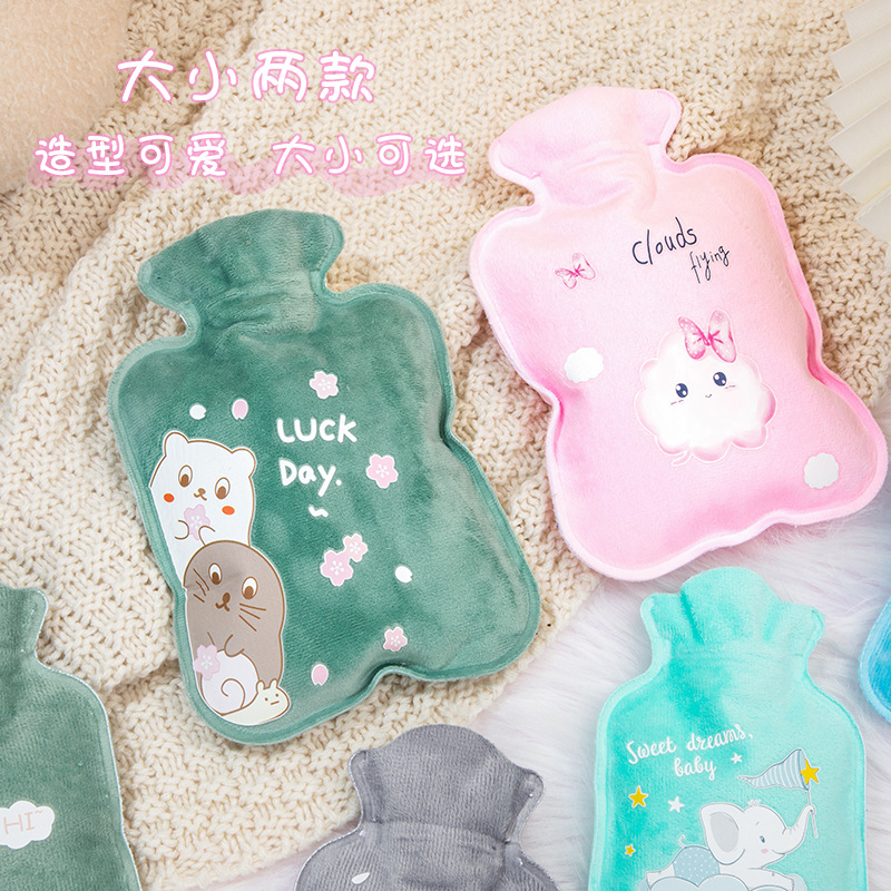 热水袋注水可爱迷你大号暖手宝热敷暖水袋敷肚子小号灌水随身学生