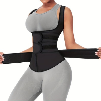 L 37820 Neoprene Sweat Waist Cincher 女士运动束腰 跨境