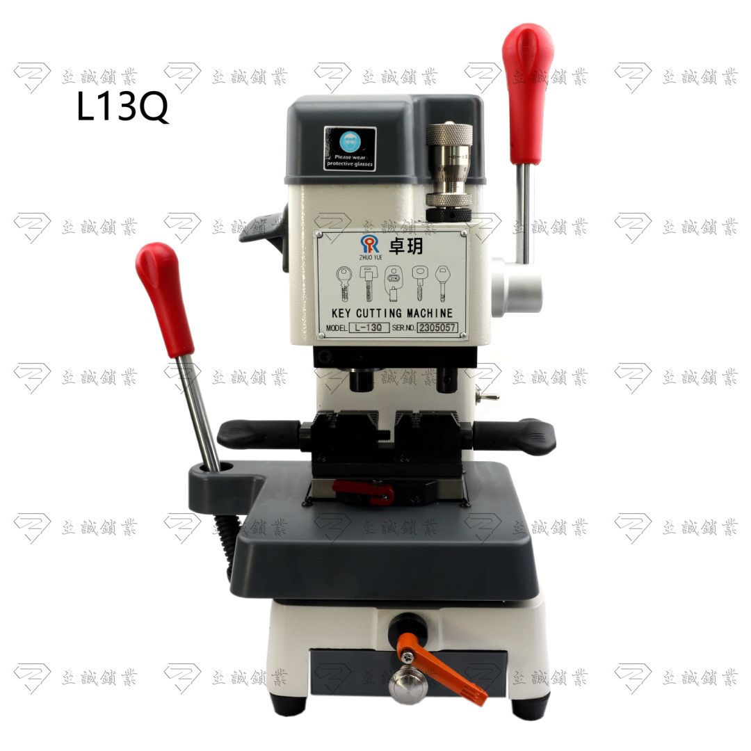 多功能夹具钥匙机L13Q配锁钥匙机多功能立式机卓玥钥匙机全新