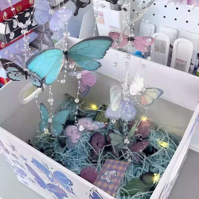 蝴蝶惊喜盒子高级感送女生女友闺蜜生日礼物盒空盒箱子包装盒礼盒