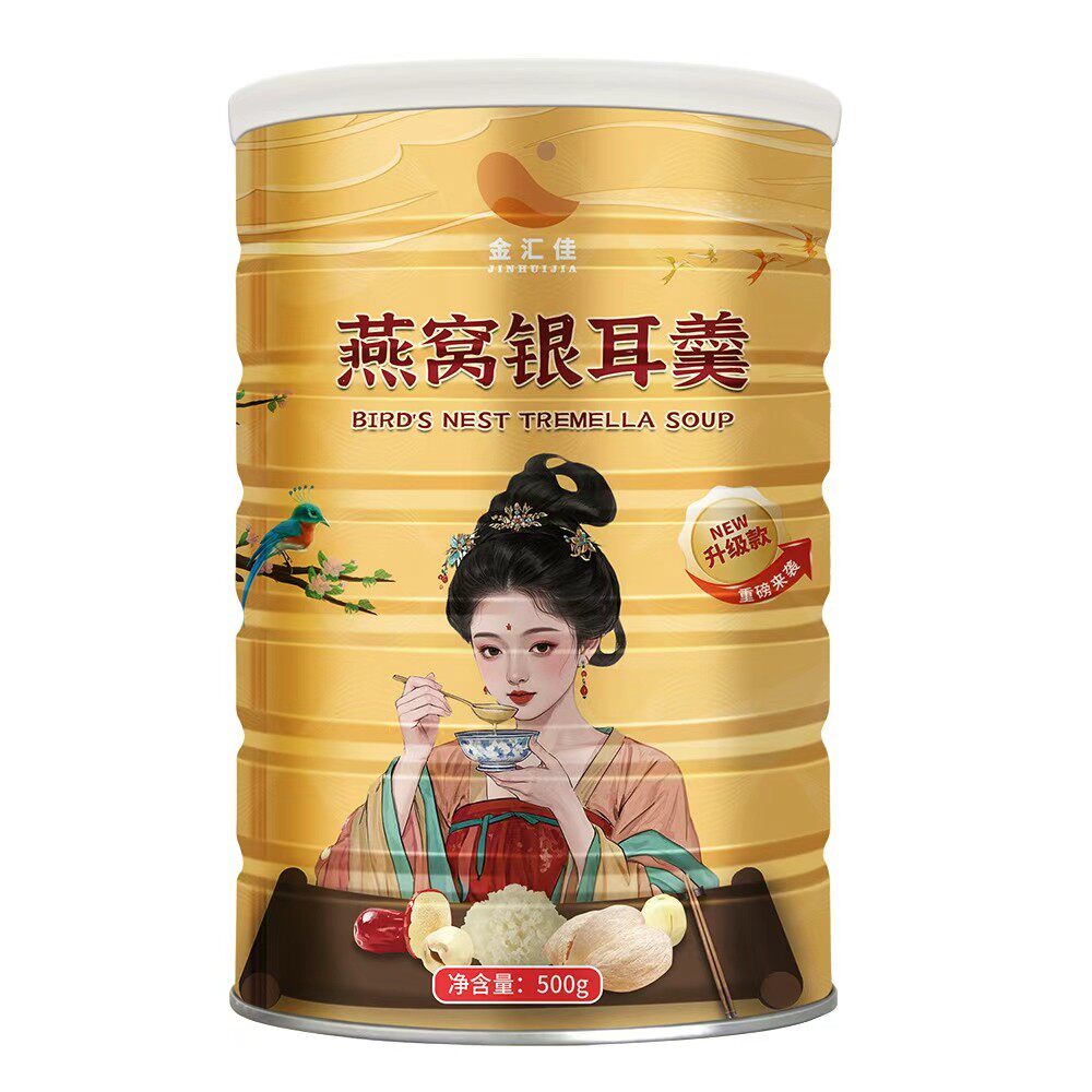 金汇佳银耳羹速食免煮500g/桶JH-R