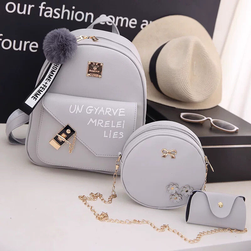 小清新双肩包女2025新款韩版时尚女士背包校园百搭学院风学生书包