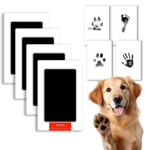 Paw Print Clean Touch Ink Pad Kit Perfect for Dogs Cats A