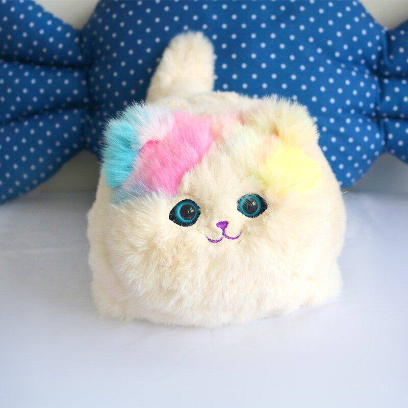 趣巢网红抱抱猫抱抱旺感应儿童宝宝玩具学说话摇尾巴卖萌电动猫咪