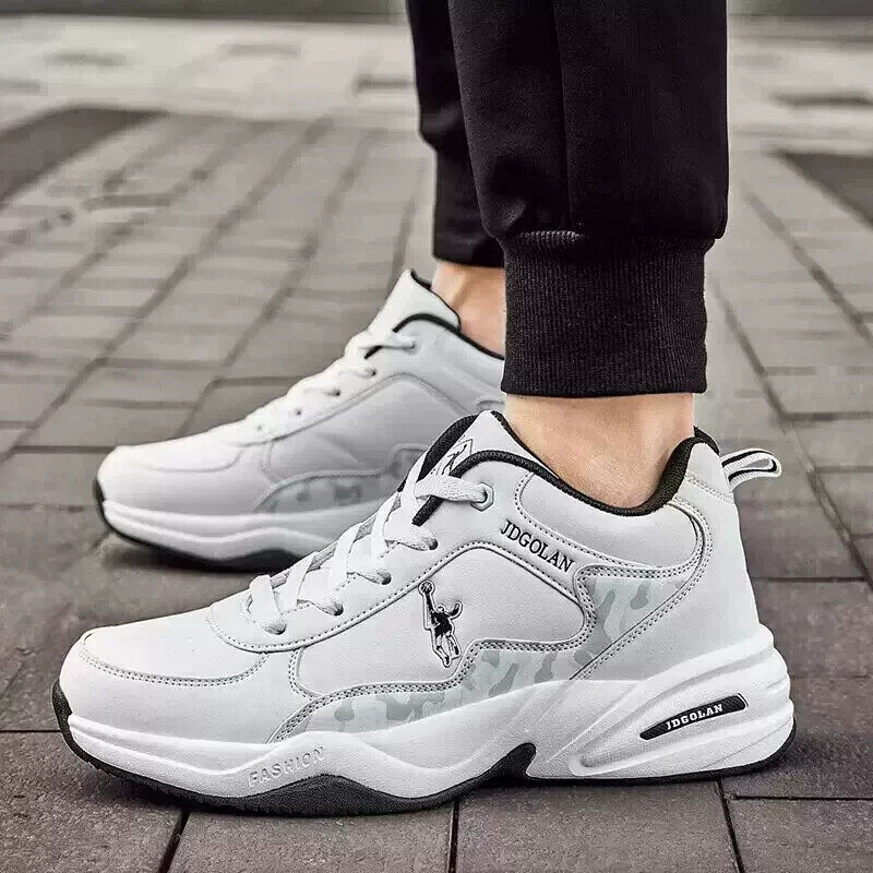 乔丹格兰秋冬防水运动休闲鞋白色跑步鞋棉鞋加绒厚底青少年鞋耐磨