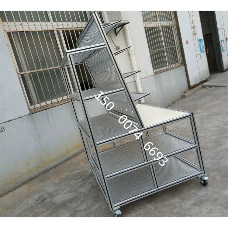 朝阳工业铝型材4040流水线支架铝材厚度1.8mm铝方管鱼缸框架加工