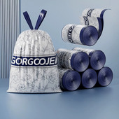 塑料袋1 加厚大号手提式 贯古今深蓝玫瑰 轻奢免撕垃圾袋抽取式