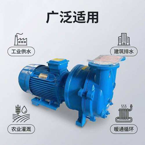 水环式真空泵淄博水环负压大功率吸力工业水循环液环泵水
