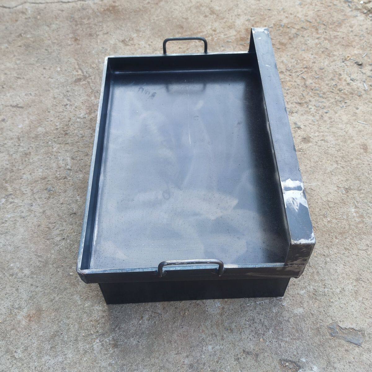 铁板烧商用炒饭专用铁板烧豆腐冷面扒炉炒粉专用摆摊设备加厚烤盘