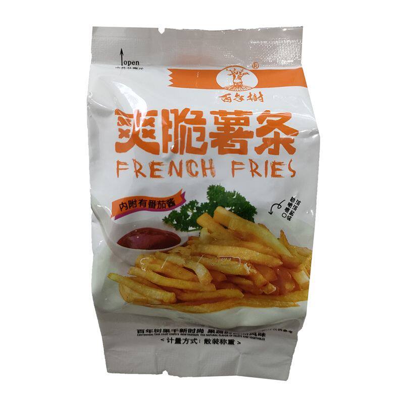 百年树爽脆薯条内附番茄酱土豆条马铃薯条独立小包装休闲零食果干