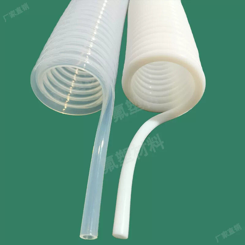 加工铁氟龙弹簧管 特氟龙可伸缩PFA管 PTFE透明软管FEP四氟管