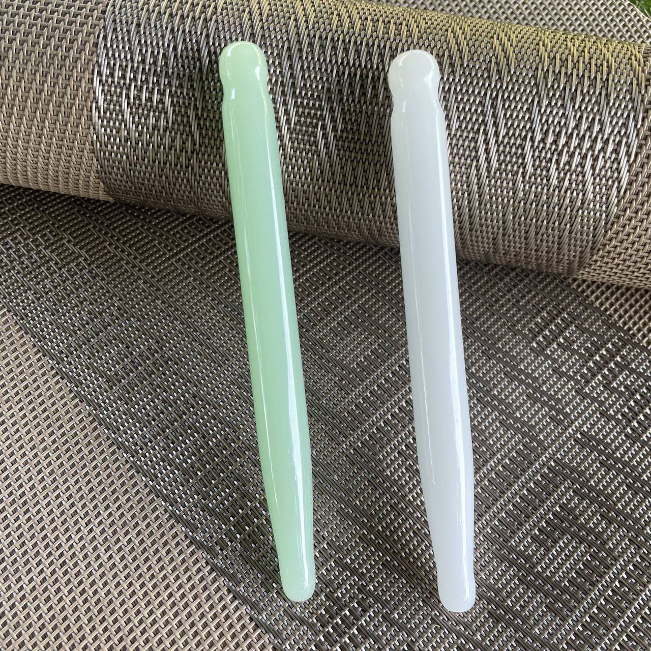 脸部玉石点穴笔拔筋棒排毒脸部眼部足底按摩棒刮痧家用美容院通用