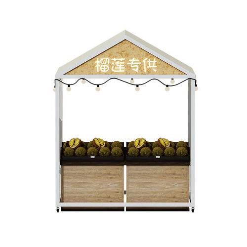 集市摆摊货架夜市地摊车铁艺活动棚架户外创意小吃车展示架