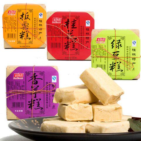 桂林特产 金顺昌桂花糕160g零食特色传统糕点好吃点心288克礼盒装