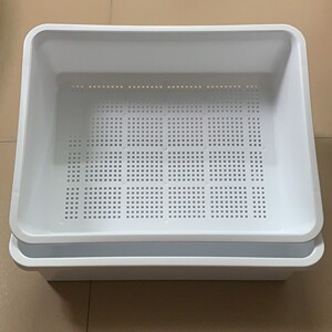双层大号松木猫砂盆豆腐猫砂盆猫厕所龟苗箱育乌龟饲养盒养龟专用