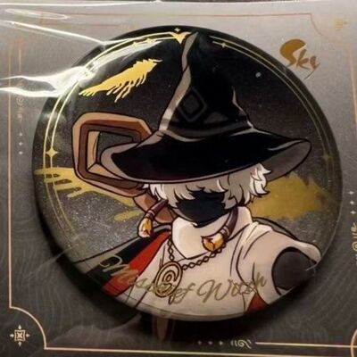 光遇sky巫师镭射系列周边自制马口铁吧唧徽章谷子高颜值ins风