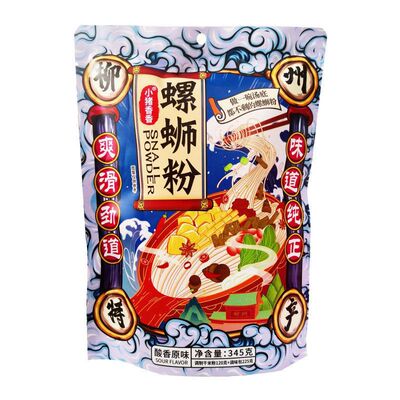 小猪香香345g正宗广西螺蛳粉麻辣番茄小龙虾原味方便速食混合型