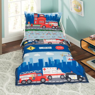N 22114 Truck Fleece Blanket 儿童房装饰盖毯 亚马逊欧美跨境外
