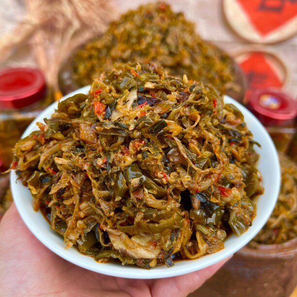 杨巧妹老坛酸菜特色美食开胃下饭菜调味佐餐开盖即食700克罐装