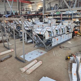 2026款新型全自动鲜湿面条机多功能大型压面机自动爬杆商用挂面机