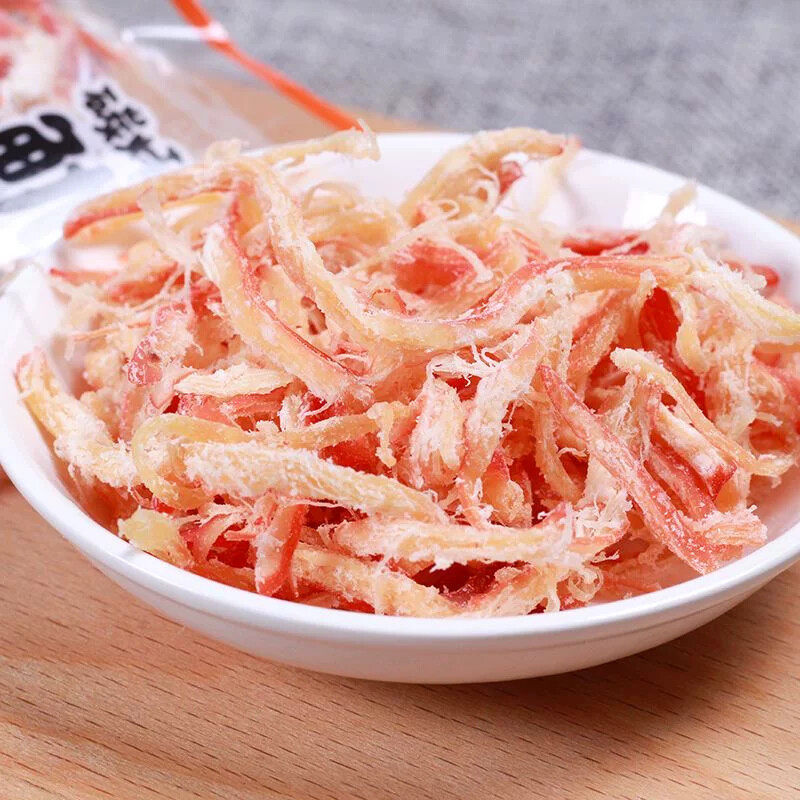 即食包装辣味手撕墨鱼烤鱿鱼片鱿鱼丝海产干货低负担解馋零食小吃