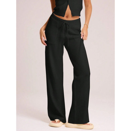 G 21407 Wide leg straight sweatpants 阔腿直筒休闲卫裤