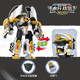 迷你特工队之超级战警力量福乐儿童男孩五合体机器人战士变形机甲