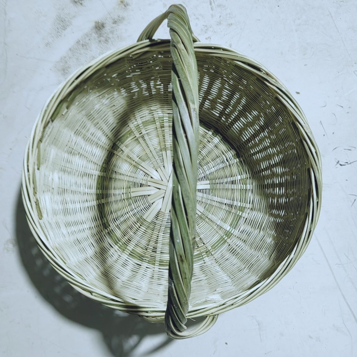 纯手工竹编菜篮子竹筐竹篓购物手提篮竹篮子水果篮环保菜篮竹制品