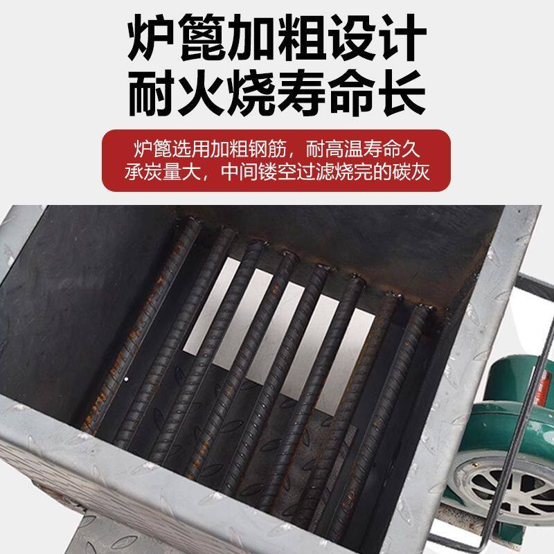 养碳炉商用小型加厚点炭机生碳炉烤肉店烧碳炉引火桶点碳桶养炭炉