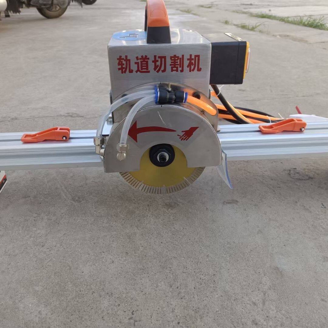 良驹电动岩板轨道切割机高精度可携式薄板大板瓷砖推拉刀地砖推刀