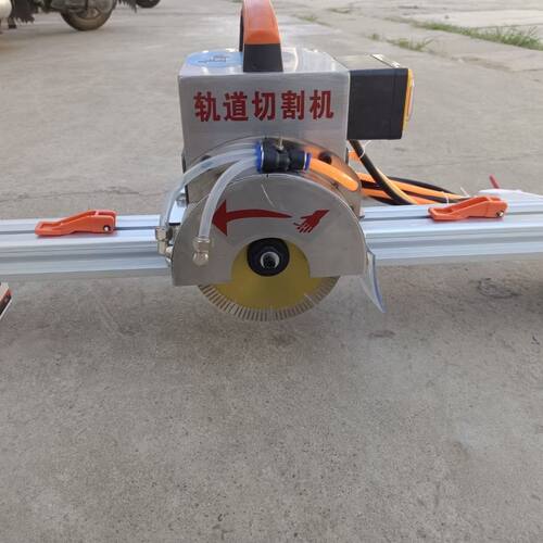 良驹电动岩板轨道切割机高精度可携式薄板大板瓷砖推拉刀地砖推刀