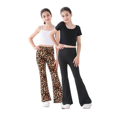 X 71571 Stretch Barbie Yoga Pants 微喇叭弹力长裤 欧美跨境