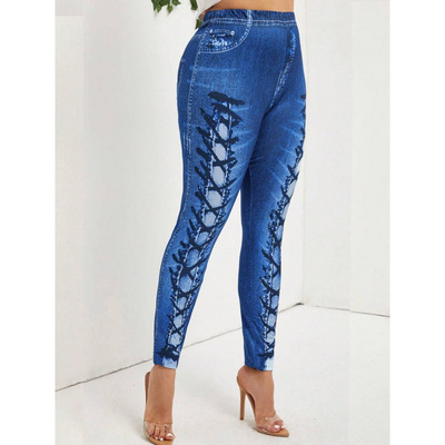 Z 12406 Color Block High Waist Yoga Pants 撞色高腰瑜伽裤