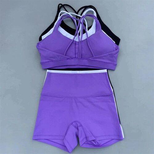 K 67629 Gym Yoga Set with Back Cutout 女士瑜伽套装 代发