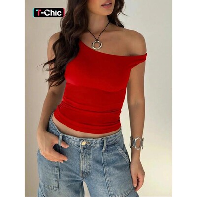 Womens Plain Ruched Tank Top Casual Sleeveless Top for