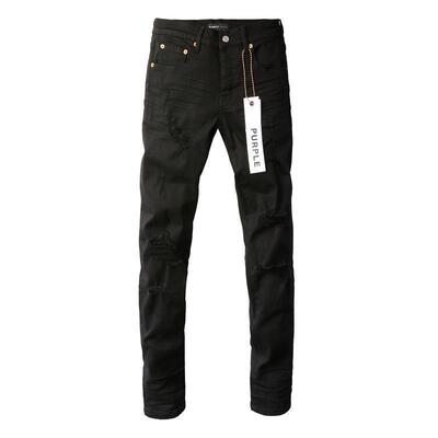 Mens Ripped Skinny Fit Stretch Denim Pants Casual Comfort
