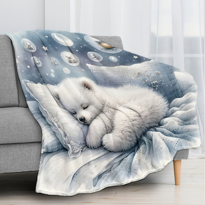 O 56194 Flannel print blanket 法兰绒印花毛毯跨境速卖通亚