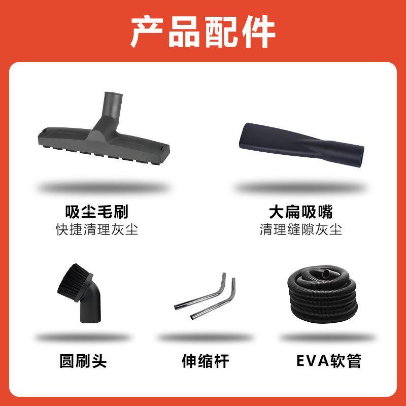 工业吸尘器大功率工厂车间粉尘铁屑吸尘机防爆大型大吸力商用
