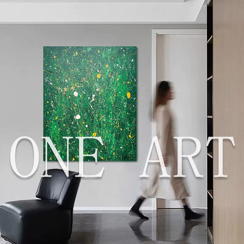 Oen Art〖星空系列〗壹方唐志威客厅装饰画抽象极简纯手绘挂画