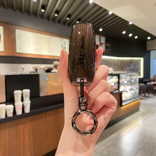 奥迪a6l钥匙套a3l车q4etron男q7高档a7壳a8扣q8包a4L女23款 24折叠