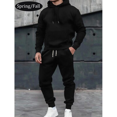 Men's spring and autumn thin personalized hoodie and