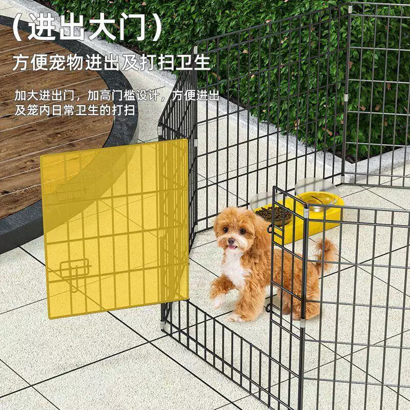 狗围栏可折叠家用室外小型犬鸡笼兔鸭笼欧版亚马宠物护栏直发厂家