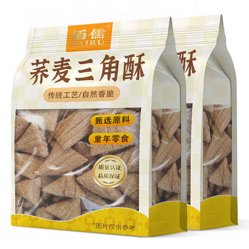 佰儒三角酥老式手工荞麦酥苦荞酥糖酥追剧儿时怀旧零食滋补经典方