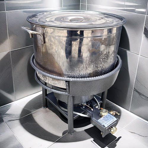 新款防滑吊汤灶桶锅猛火灶商用摆摊路边摊餐饮饭店卤肉液化气专用