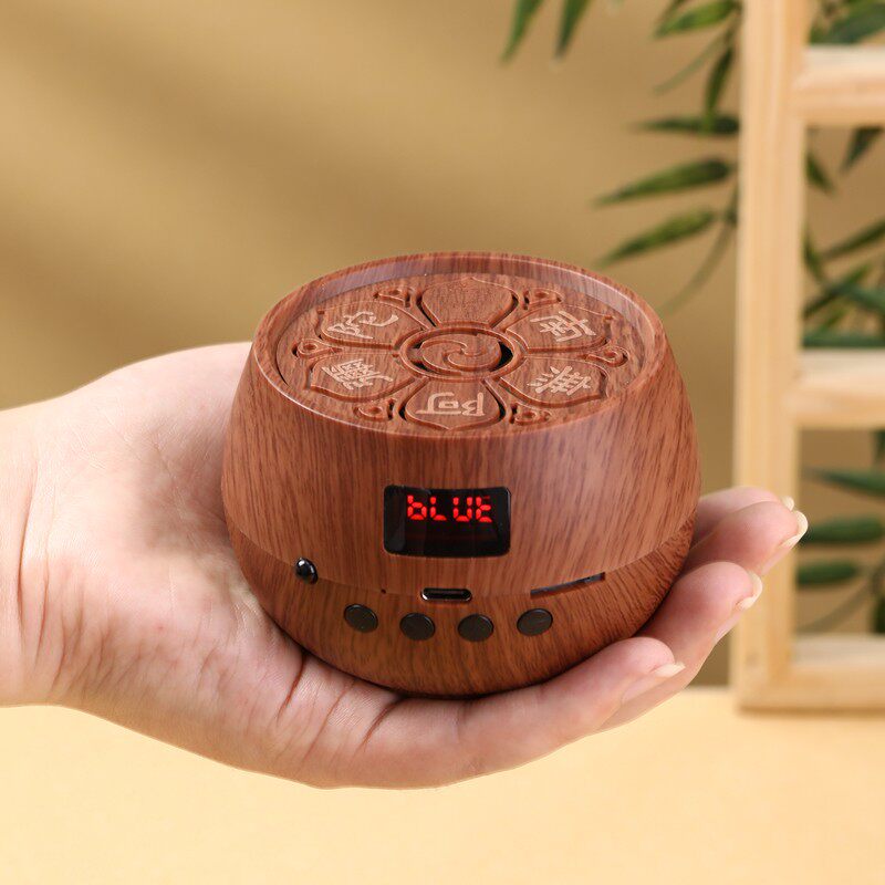 古典家用钵语蓝牙插卡播放器 高清音响瑜伽茶道香道音乐机XH12