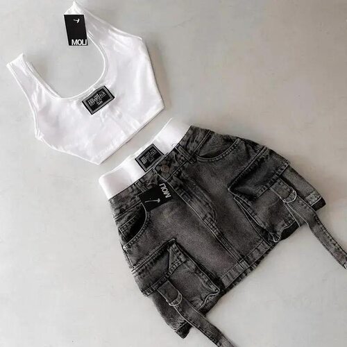 women 2 peice new fashion straps casual multiple pockets