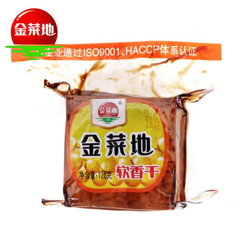 金菜地茶干香干袋装安徽特产豆制品常温冷藏