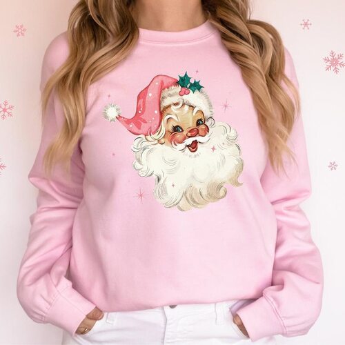 G 50930 Fun Christmas Head Star Pattern Hoodie 趣味圣诞卫衣